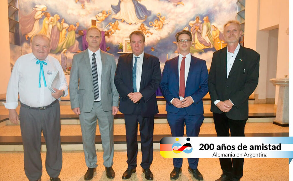 Valle María, Entre Ríos, Dieter Lamlé, Embajada de Alemania, Inmigración alemana, Comunidades del Volga, Bicentenario 2025, Cultura alemana en Argentina, Relaciones Argentina-Alemania, Markus Sasse, Patrimonio germano-argentino