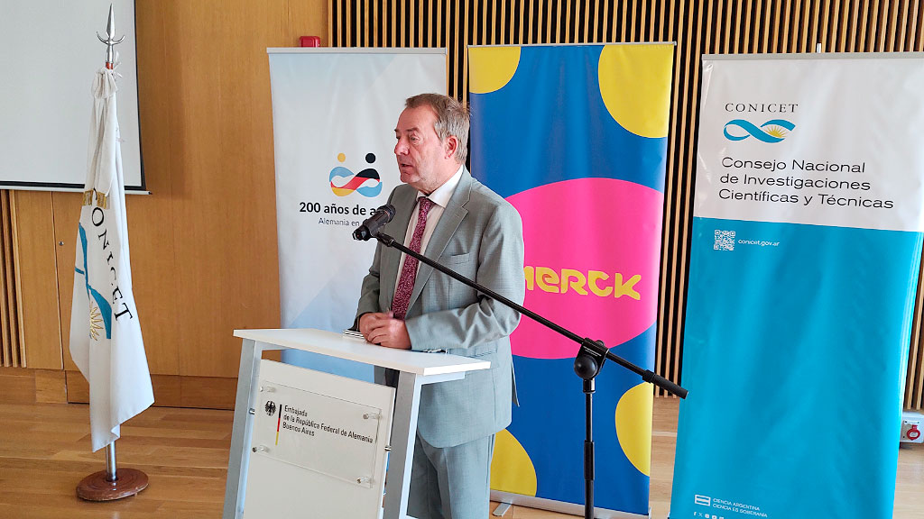 Premio Merck-CONICET, Innovación, Ciencias de la Salud, Merck Argentina, CONICET, innovación en salud, ciencia argentina, alianza público privada, embajada de Alemania, 95 años Merck, 200 años Alemania Argentina, inmigración alemana, investigación científica, cooperación internacional