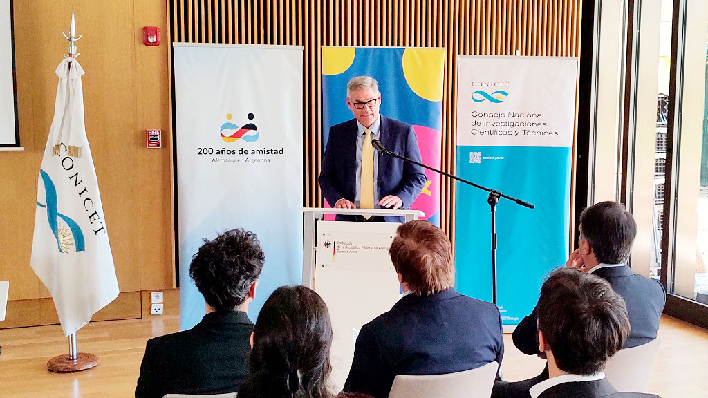 Premio Merck-CONICET, Innovación, Ciencias de la Salud, Merck Argentina, CONICET, innovación en salud, ciencia argentina, alianza público privada, embajada de Alemania, 95 años Merck, 200 años Alemania Argentina, inmigración alemana, investigación científica, cooperación internacional