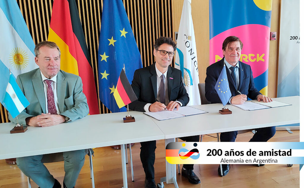 Premio Merck CONICET, Innovación, Ciencias de la Salud, Merck Argentina, CONICET, innovación en salud, ciencia argentina, alianza público privada, embajada de Alemania, 95 años Merck, 200 años Alemania Argentina, inmigración alemana, investigación científica, cooperación internacional