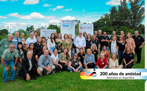 Summer MeetUp, Stiftung Verbundenheit, JungesNetzwerk, Inmigración alemana, Asociación Alemana de Esperanza, FAAG, Dieter Lamlé, Bicentenario 2025, Comunidad germano-argentina, Muestra itinerante