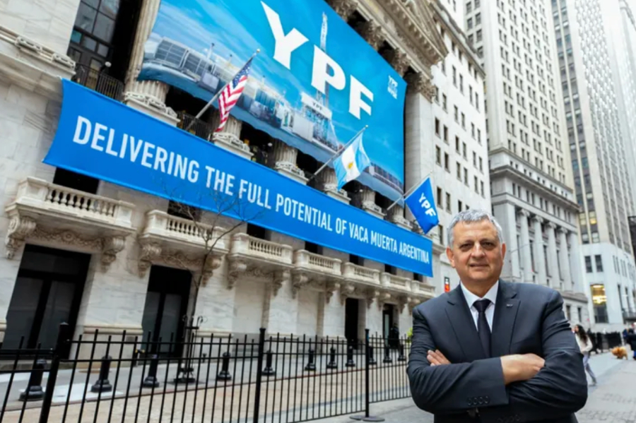 Horación Marín, YPF, Wall Street