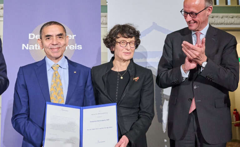 Biontec, Fundadores, Premio, Friedrich Merz