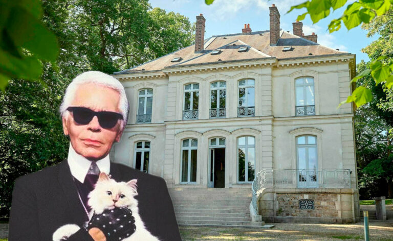 Karl Lagerfeld, alta costura, Louveciennes, Moda y diseño, Patrimonio cultural, Subastas internacionales, Estilo de vida, Legado artístico, Arquitectura neoclásica, Interiorismo de lujo, Herencia de creadores, Estética personal, Bienes icónicos, Cultura alemana en Francia, Historia de la moda, Personajes europeos