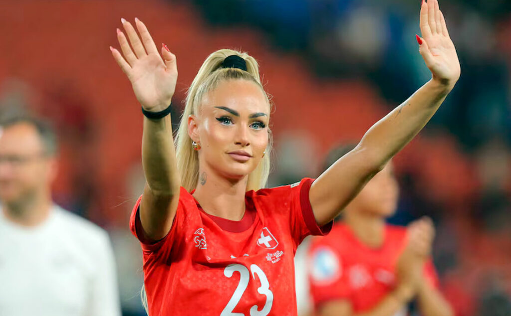 Alisha Lehmann, Eurocopa Femenina 2025, Juventus, Selección de Suiza, Fútbol femenino, Redes sociales y deporte, Fútbol europeo, Comunidad suiza, Seguridad deportiva, Cultura digital y deporte