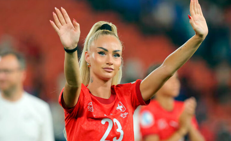 Alisha Lehmann, Eurocopa Femenina 2025, Juventus, Selección de Suiza, Fútbol femenino, Redes sociales y deporte, Fútbol europeo, Comunidad suiza, Seguridad deportiva, Cultura digital y deporte