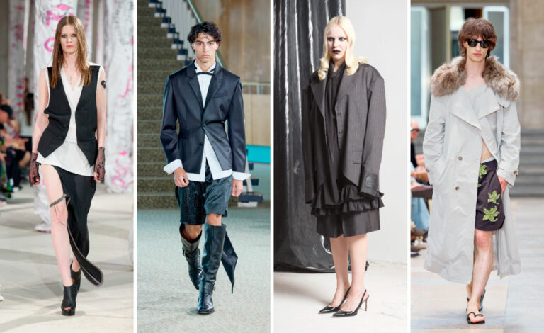 Semana de la Moda de Berlín, diseñadores, primavera-verano, Berlin Fashion Week, Moda alemana, SS26, Diseño independiente, Identidad de género, Romanticismo contemporáneo, Tendencias 2026, Cultura queer, Nostalgia, Estética digital, Arte textil, Desfiles en Berlín, Crítica social, Moda política, Juventud y memoria, Diseño y performance