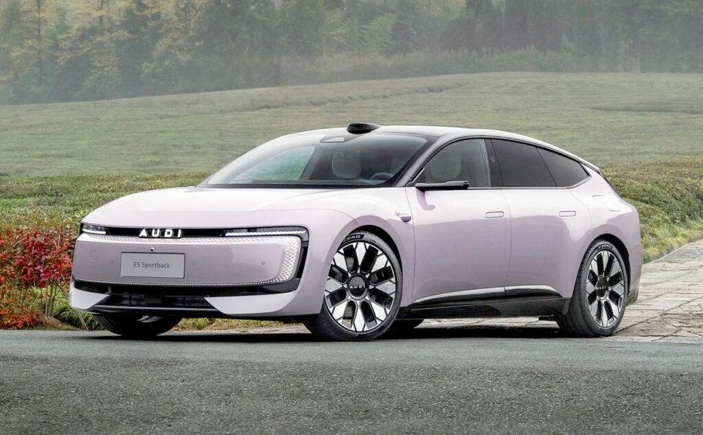 AUDI, SAIC, China, vehículos eléctricos, mercado automotor chino, AUDI E5 Sportback, alianza Audi SAIC, autos eléctricos baratos, vehículos eléctricos en China, alianza Audi SAIC, precios de autos eléctricos, autos eléctricos premium, tracción total eléctrica, movilidad eléctrica global, mercado automotor asiático, autos eléctricos en Argentina