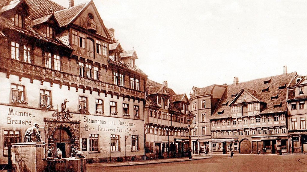 Braunschweiger Mumme, cerveza medieval, cerveza de Braunschweig, Segelschiff-Mumme, cerveza histórica, cerveza marinera, Liga Hanseática cerveza, historia de la cerveza alemana, cerveza sin alcohol Alemania, cerveza souvenir Braunschweig