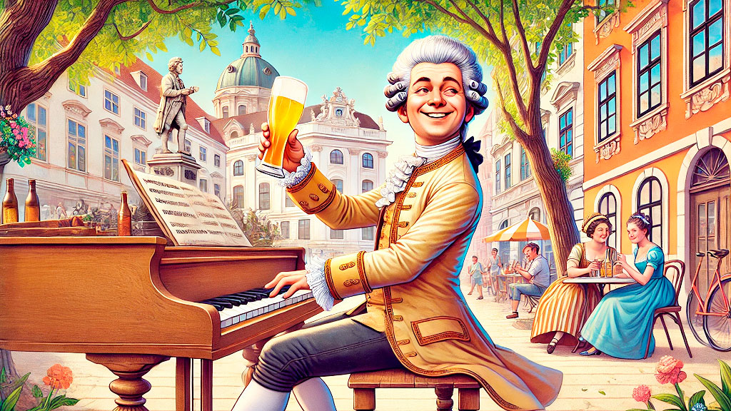 Horner Bier, cerveza , Viena, Mozart, cultura cervecera, historia de Austria, Baja Austria, tradición germana, cervezas europeas, cerveza y música, estilos cerveceros antiguos, Viena siglo XVIII