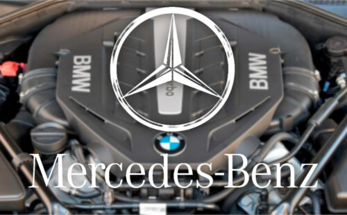 Mercedes-Benz, BMW, industria automotriz, Euro 7 normativa emisiones, transición hacia autos eléctricos, Mercedes-Benz motores BMW, acuerdo Mercedes BMW, rivalidad Mercedes BMW, motor BMW B48, Mercedes híbridos enchufables, Euro 7 normativa emisiones, transición hacia autos eléctricos, industria automotriz alemana, cooperación automotriz Alemania, motores de cuatro cilindros BMW