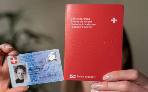 Ciudadanía suiza, Suiza, pasaporte