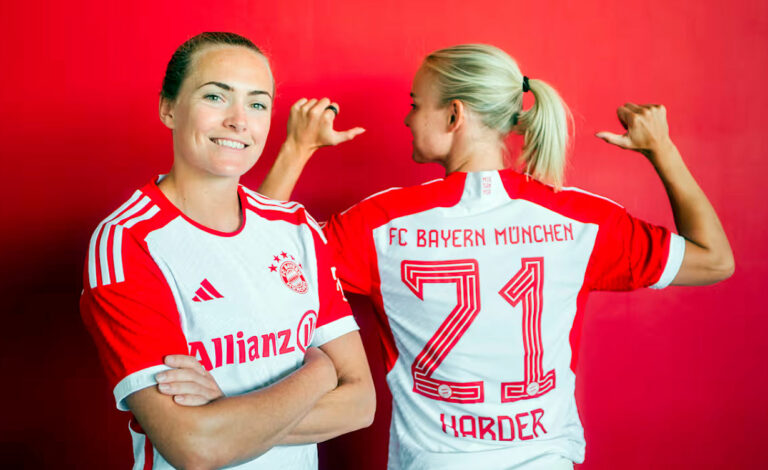 Bayern Múnich femenino, Pernille Harder, Magdalena Eriksson, Frauen-Bundesliga, fútbol femenino Alemania, Allianz Arena récord asistencia, pareja de futbolistas, José Barcala entrenador, contratos jugadoras 2026, título Bundesliga femenina