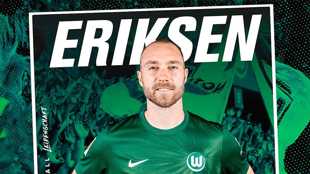 Christian Eriksen, Wolfsburg, Bundesliga 2025, Dispositivo cardíaco Eriksen, Eriksen gol Dinamarca Euro 2024, Wolfsburg Borussia Dortmund Eriksen, Futbolista danés resiliencia, Eriksen ex Manchester United, Christian Eriksen regreso al fútbol, Eriksen Eurocopa 2021 paro cardíaco, Christian Eriksen Wolfsburg, Eriksen debut Bundesliga, Eriksen paro cardíaco