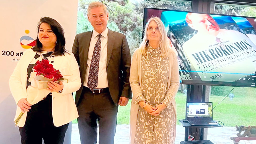 Christofredo Jakob, neurociencia , 200 años de inmigración alemana en la Argentina, Centro DIHA, Embajada de Alemania, historia de la ciencia en Argentina, científicos germano-argentinos, Alejandra Molina, patrimonio científico argentino, comunidad germano-parlante