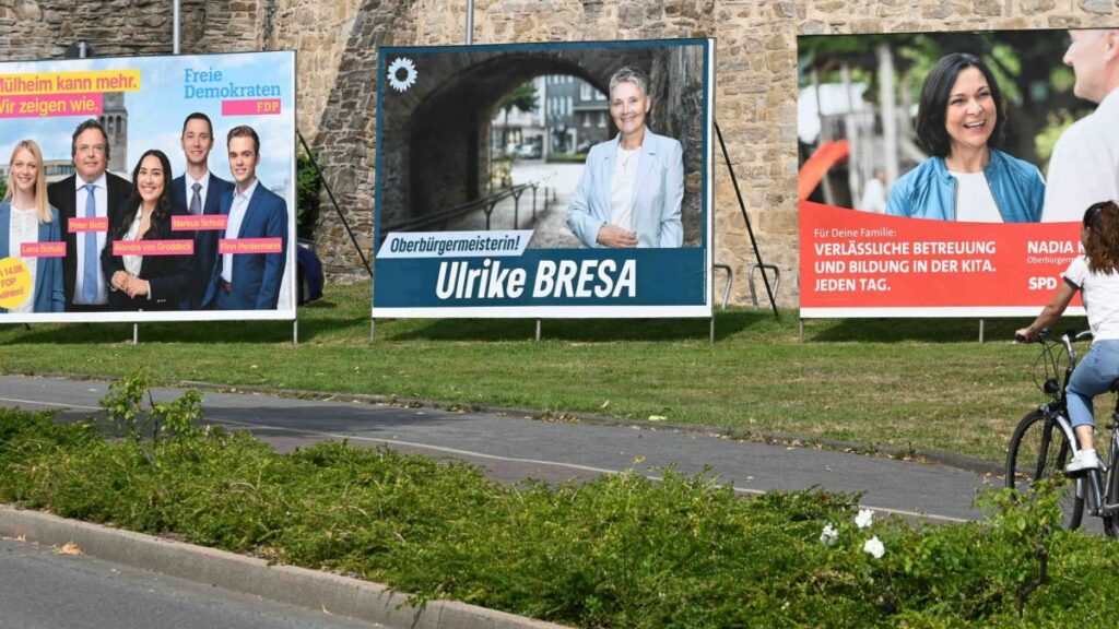 Campaña electoral, Alemania, candidatos