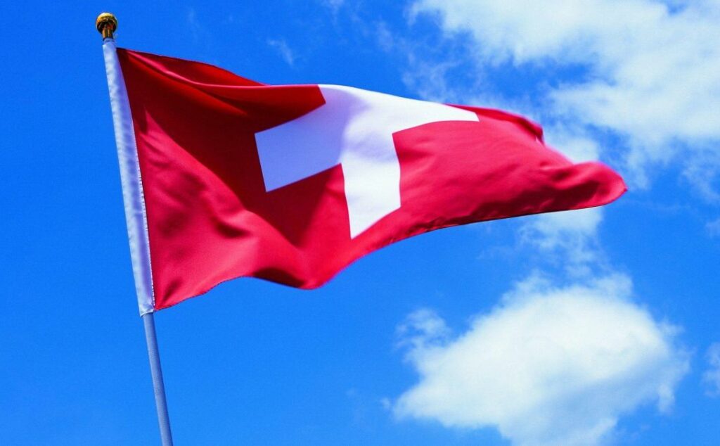 suiza, bandera, población