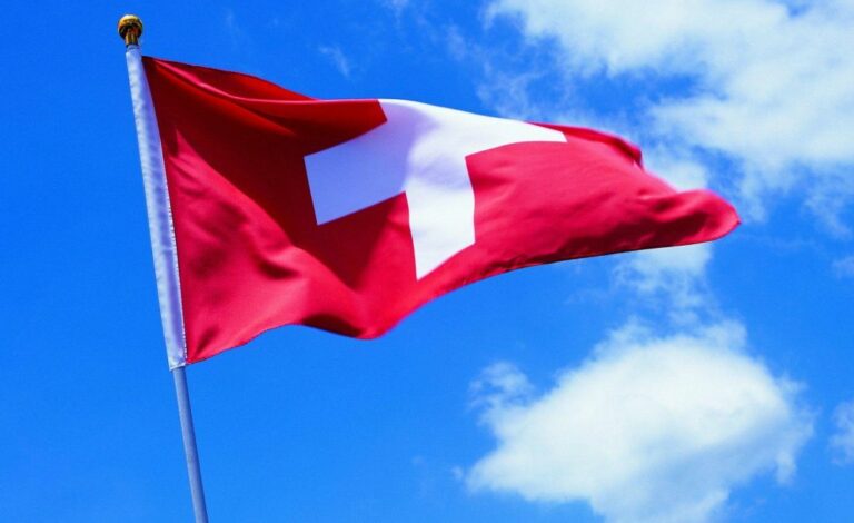 suiza, bandera, población