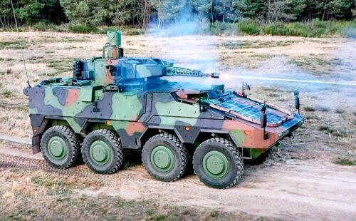 Alemania, Rheinmetall, KNDS, industria de defensa, blindados Schakal, cooperación militar europea, Rheinmetall, KNDS, Boxer 8x8, torreta Puma, OCCAR, blindados Alemania Países Bajos, defensa europea, militarización Alemania