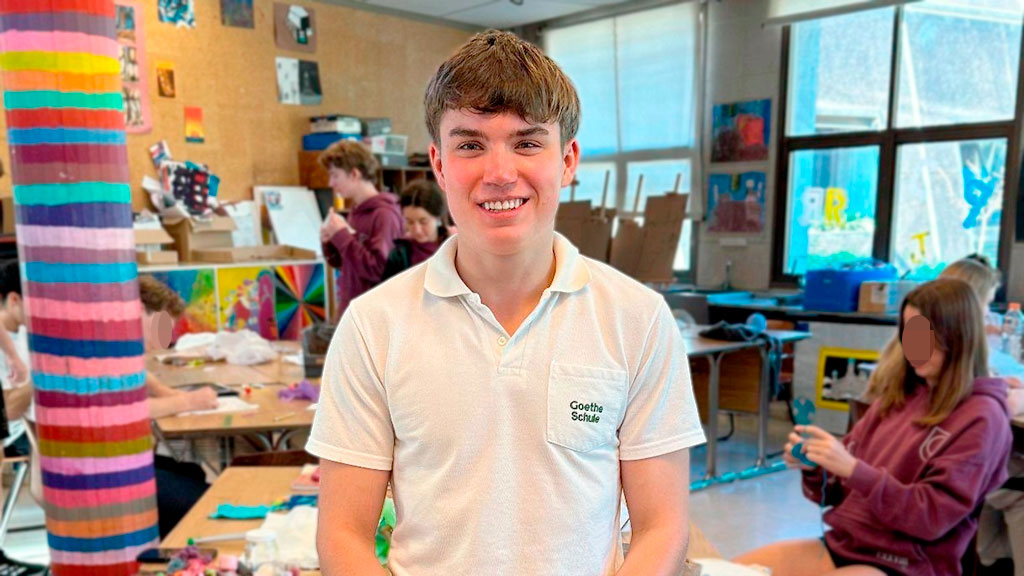 Kunst, Goethe-Schule, Abstraktion, Kunstunterricht, Schülererfahrung, künstlerischer Prozess, Kunst und Bildung Argentinien