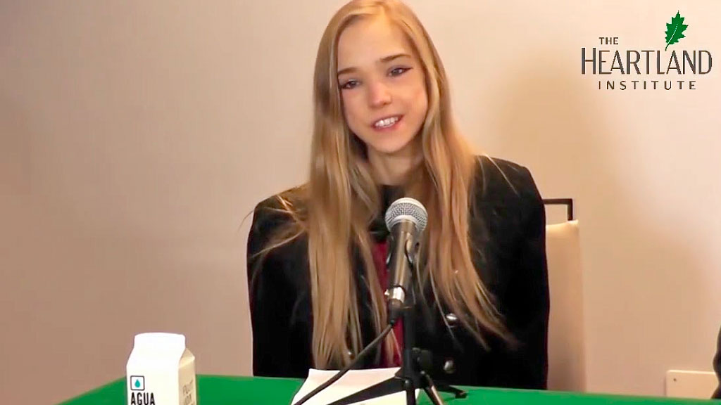 Naomi Seibt, activistas, Greta Thunberg, libertad de expresión, Estados Unidos, Alemania, censura en Europa, Heartland Institute