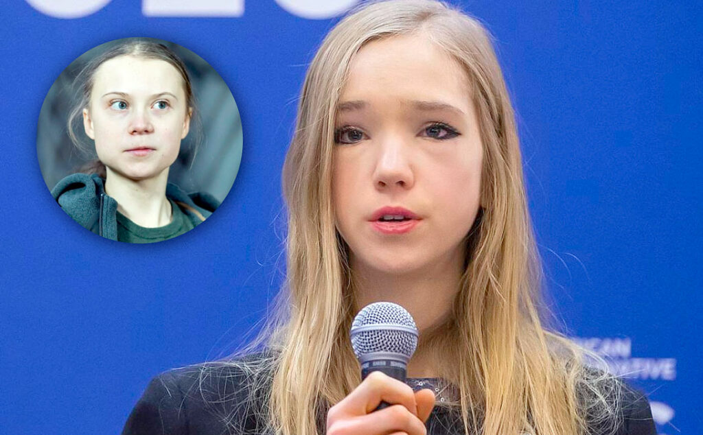 Naomi Seibt, activistas, Greta Thunberg, libertad de expresión, Estados Unidos, Alemania, censura en Europa, Heartland Institute