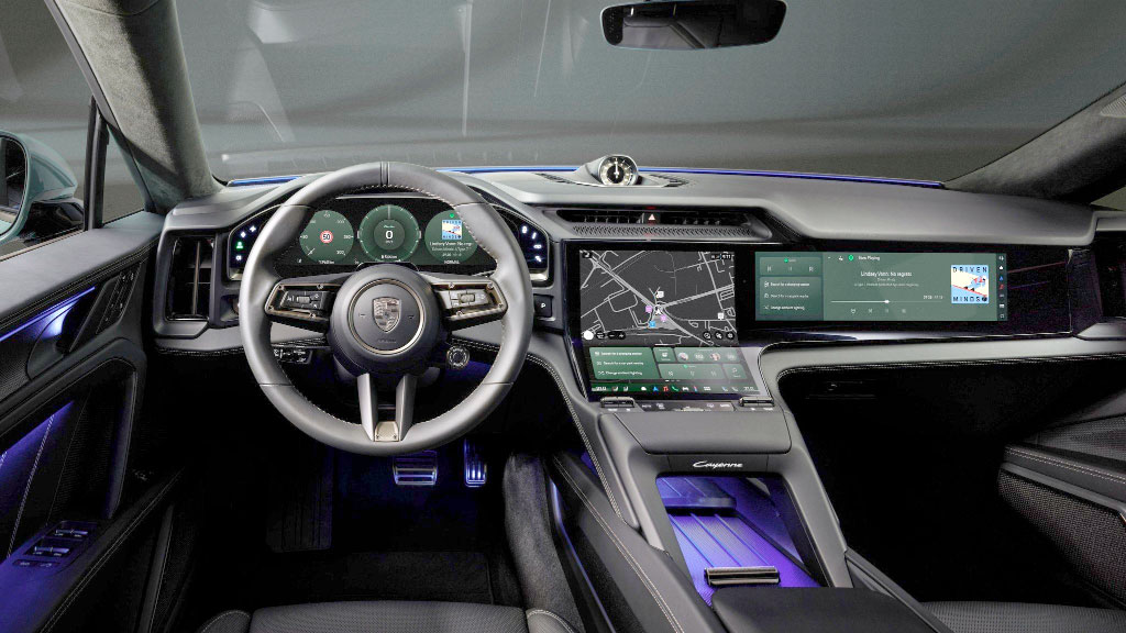 Porsche, Cayenne, SUV eléctrico, auto eléctrico sin cable, carga por inducción, SUV eléctrico Porsche, autos eléctricos de lujo, Porsche Cayenne Electric 2026, carga inalámbrica auto, tecnología automotriz Porsche, Cayenne eléctrico sin enchufe, futuro de los autos eléctricos