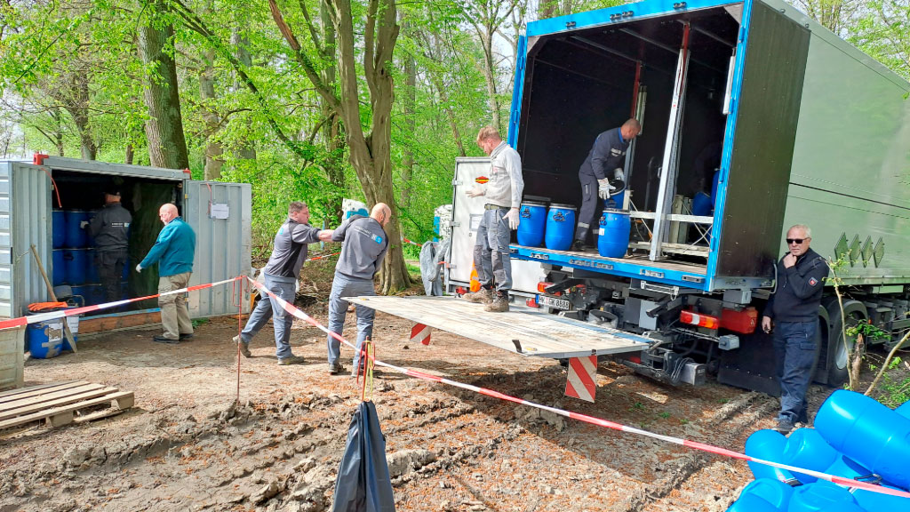 Segunda Guerra Mundial, explosivos, Baviera, explosivos de la Segunda Guerra Mundial, bombas sin detonar Alemania, desactivación de bombas en Baviera, legado bélico Alemania, artefactos de guerra enterrados