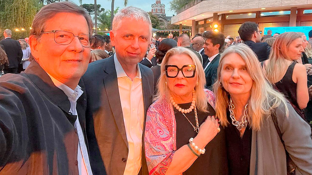 Embajada de Alemania, Dieter Lamlé, 200 años de inmigración alemana en la Argentina, reunificación alemana, comunidad alemana en Argentina, 35 años reunificación, 200 años inmigración, Dieter Lamlé, Muro de Berlín, galería de fotos evento diplomático