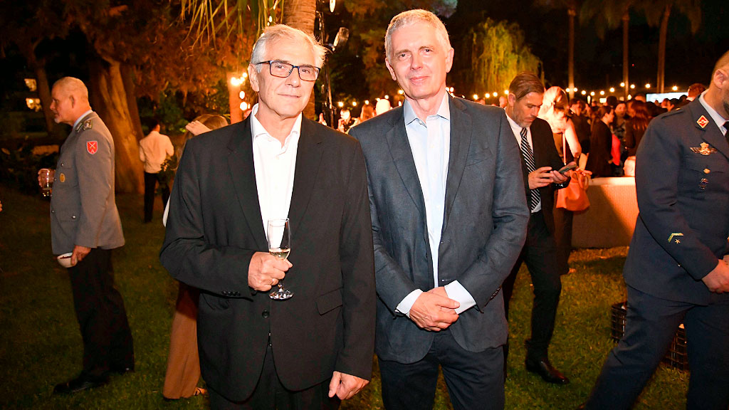 Embajada de Alemania, Dieter Lamlé, 200 años de inmigración alemana en la Argentina, reunificación alemana, comunidad alemana en Argentina, 35 años reunificación, 200 años inmigración, Dieter Lamlé, Muro de Berlín, galería de fotos evento diplomático