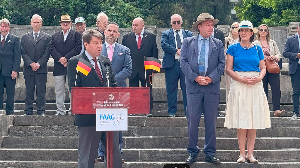 Día de la Unidad Alemana, FAAG, 200 años de la inmigración alemana en la Argentina, comunidad germano argentina, inmigración alemana en argentina, embajada alemana buenos aires, german lehrke, dieter lamlé, 35 años reunificación alemana, 200 años inmigración alemana