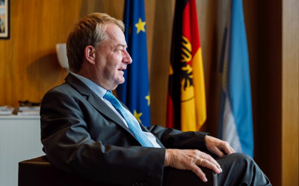 Dieter Lamlé, Argentina., Alemania