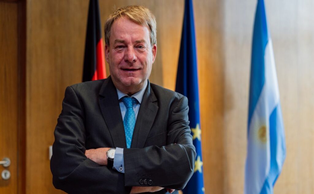 Dieter Lamlé, Argentina, Alemania