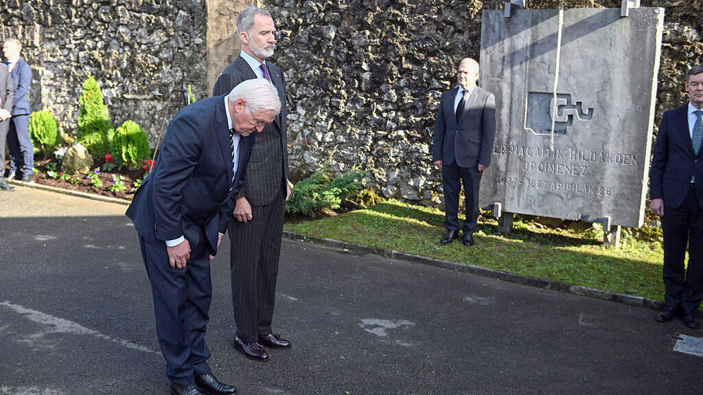 Frank-Walter Steinmeier, Alemania, Guernika, Alemania responsabilidad histórica, Legión Cóndor, Guerra Civil española, bombardeo nazi 1937, Guernica Picasso, guerra total, País Vasco, supervivientes Guernika, Museo de la Paz Guernika