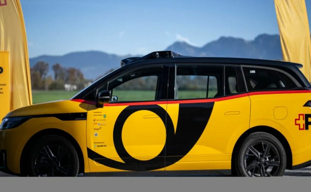 AmiGo postbus, Suiza, taxis autónomos