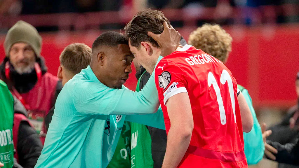 eliminatorias europeas, Alemania, Austria, Suiza, clasificación Austria Mundial, Austria vuelve al Mundial, Alemania Mundial 2026, Suiza Mundial 2026, Eliminatorias europeas 2026, Ralf Rangnick Austria, Michael Gregoritsch gol, Bosnia Austria clasificatoria, Nagelsmann Alemania, goleada Alemania Eslovaquia, Suiza Kosovo clasificación, Mundial 2026 Norteamérica