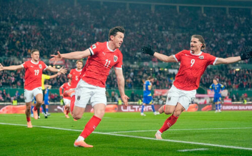 eliminatorias europeas, Alemania, Austria, Suiza, clasificación Austria Mundial, Austria vuelve al Mundial, Alemania Mundial 2026, Suiza Mundial 2026, Eliminatorias europeas 2026, Ralf Rangnick Austria, Michael Gregoritsch gol, Bosnia Austria clasificatoria, Nagelsmann Alemania, goleada Alemania Eslovaquia, Suiza Kosovo clasificación, Mundial 2026 Norteamérica