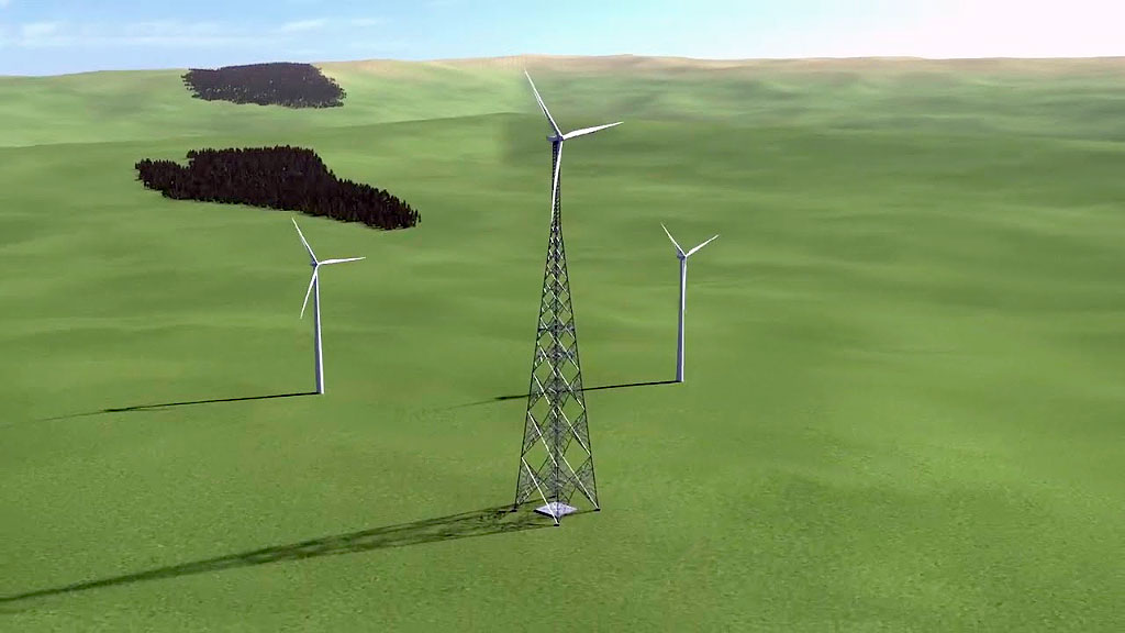 GICON, turbina eólica, Alemania, aerogenerador más alto del mundo, energía eólica Alemania, torre eólica de 365 metros, innovación en energía renovable, energía eólica terrestre, turbina eólica telescópica, prototipo de aerogenerador, Jochen Großmann GICON, eficiencia energética en altura