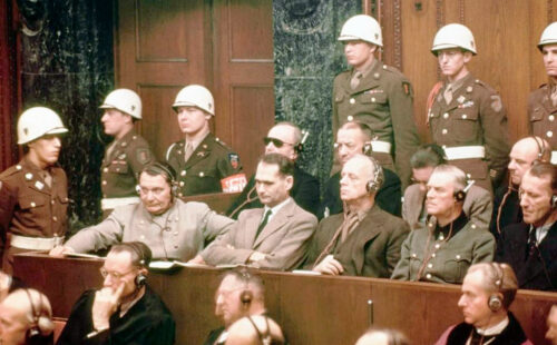 Juicios de Núremberg, derecho internacional, memoria histórica, crímenes de guerra, Alemania posguerra, memoria histórica, Segunda Guerra Mundial, genocidio nazi, Hermann Göring, Rudolf Hess, Tribunal Militar Internacional