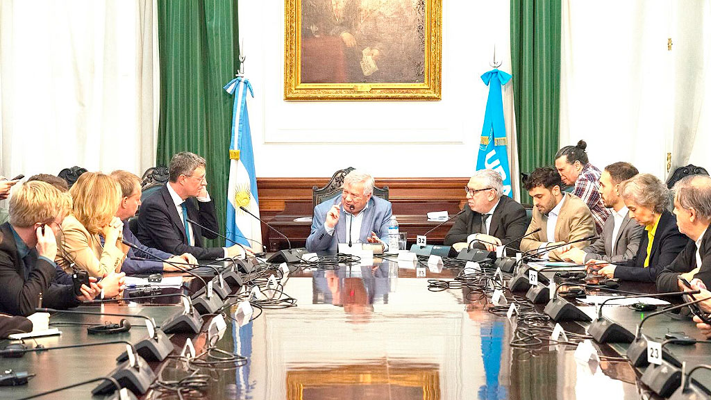 Patrick Cramer, Sociedad Max Planck, ciencia, visita científica Alemania Argentina, cooperación científica internacional, IBioBA Buenos Aires, libertad académica y democracia, ciencia en tiempos de crisis, acuerdos científicos Alemania, UBA Max Planck convenio, discurso Patrick Cramer CONICET