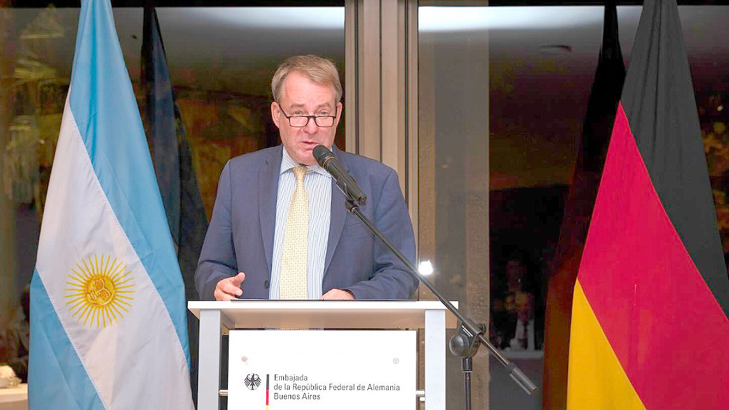 Patrick Cramer, Sociedad Max Planck, ciencia, visita científica Alemania Argentina, cooperación científica internacional, IBioBA Buenos Aires, libertad académica y democracia, ciencia en tiempos de crisis, acuerdos científicos Alemania, UBA Max Planck convenio, discurso Patrick Cramer CONICET