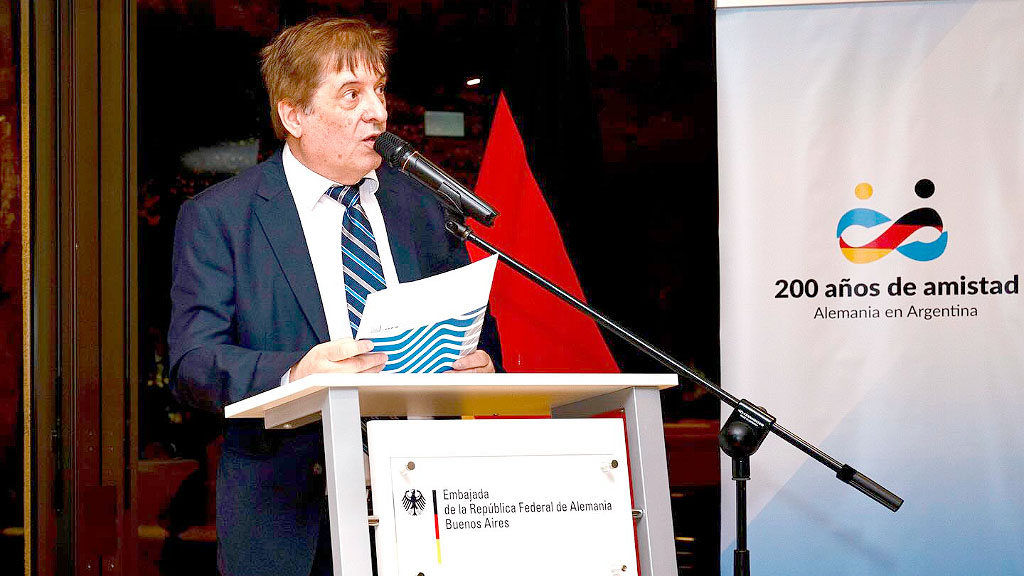 Patrick Cramer, Sociedad Max Planck, ciencia, visita científica Alemania Argentina, cooperación científica internacional, IBioBA Buenos Aires, libertad académica y democracia, ciencia en tiempos de crisis, acuerdos científicos Alemania, UBA Max Planck convenio, discurso Patrick Cramer CONICET