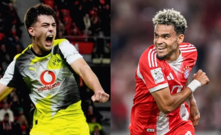 Bundesliga, Borussia Dortmund, Bayern Munich, Aaron Anselmino, Luis Díaz