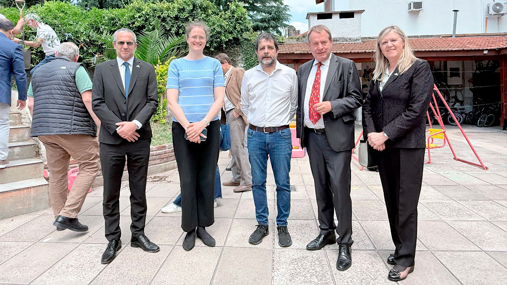 Hogar María Luisa, Sala Museo, 200 años amistad, Embajador Alemania Argentina Dieter Lamlé, museo comunidad alemana Argentina, expupilos Hogar María Luisa, inauguración Sala Museo noviembre, patrimonio alemán Buenos Aires, San Martín comunidad alemana, infancia niñez alemana Argentina
