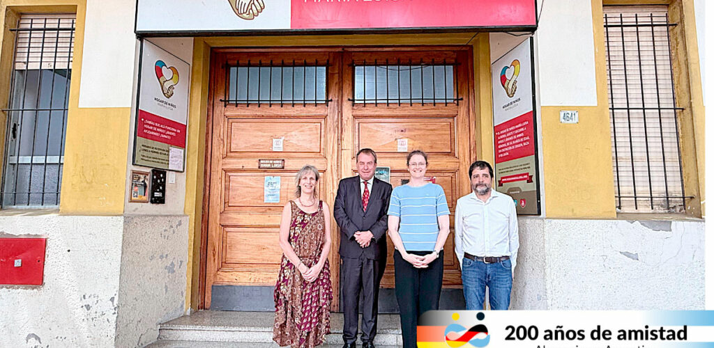 Hogar María Luisa, Sala Museo, 200 años amistad, Embajador Alemania Argentina Dieter Lamlé, museo comunidad alemana Argentina, expupilos Hogar María Luisa, inauguración Sala Museo noviembre, patrimonio alemán Buenos Aires, San Martín comunidad alemana, infancia niñez alemana Argentina