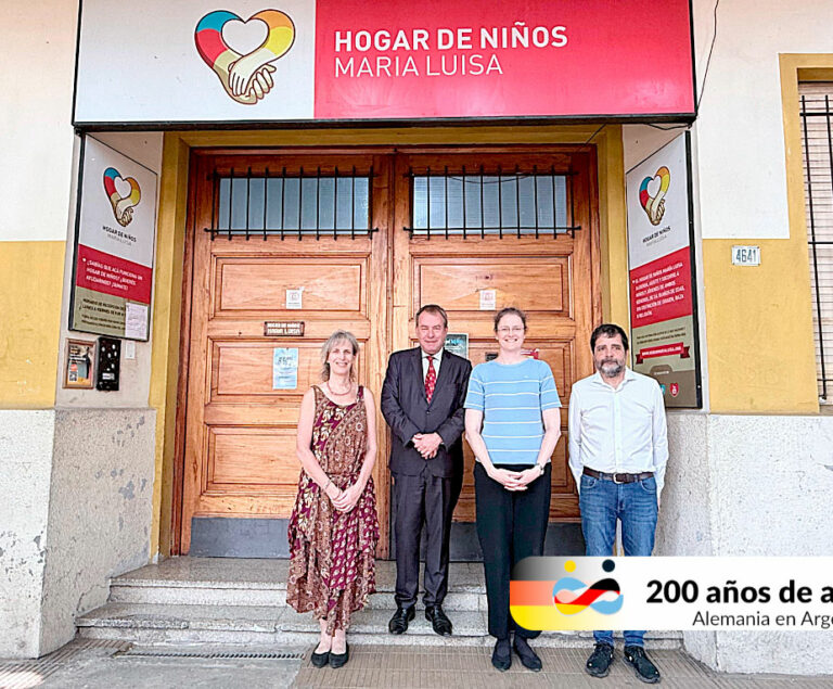 Hogar María Luisa, Sala Museo, 200 años amistad, Embajador Alemania Argentina Dieter Lamlé, museo comunidad alemana Argentina, expupilos Hogar María Luisa, inauguración Sala Museo noviembre, patrimonio alemán Buenos Aires, San Martín comunidad alemana, infancia niñez alemana Argentina