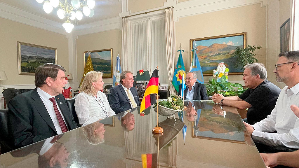 Dieter Lamlé, Tandil, 200 años amistad argentino-alemana, Victoria Von Neufforge, FAAG Argentina, Raíces Alemanas Tandil, Parque Industrial Tandil, Congregación Evangélica Alemana, Clúster Tecnológico Tandil, Empresarios alemanes Argentina