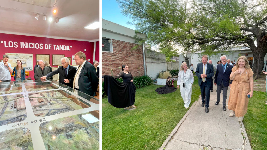 Dieter Lamlé, Tandil, 200 años amistad argentino-alemana, Victoria Von Neufforge, FAAG Argentina, Raíces Alemanas Tandil, Parque Industrial Tandil, Congregación Evangélica Alemana, Clúster Tecnológico Tandil, Empresarios alemanes Argentina