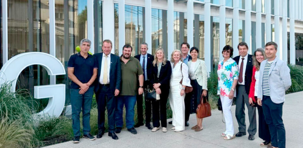 Dieter Lamlé, Tandil, 200 años amistad argentino-alemana, Victoria Von Neufforge, FAAG Argentina, Raíces Alemanas Tandil, Parque Industrial Tandil, Congregación Evangélica Alemana, Clúster Tecnológico Tandil, Empresarios alemanes Argentina