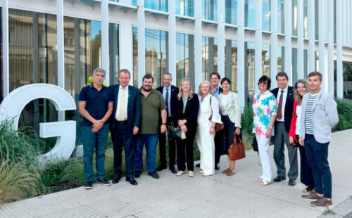 Dieter Lamlé, Tandil, 200 años amistad argentino-alemana, Victoria Von Neufforge, FAAG Argentina, Raíces Alemanas Tandil, Parque Industrial Tandil, Congregación Evangélica Alemana, Clúster Tecnológico Tandil, Empresarios alemanes Argentina